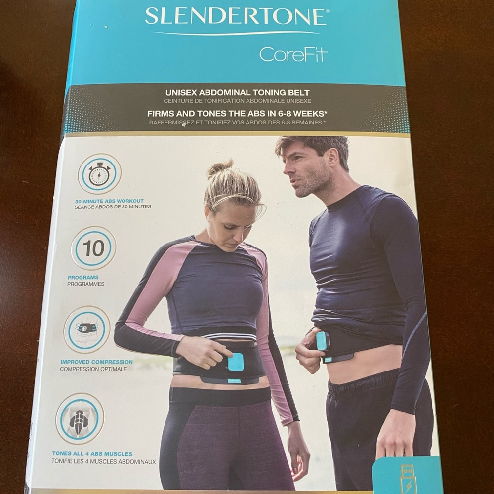 Slendertone CoreFit abdominal toning belt, NEW